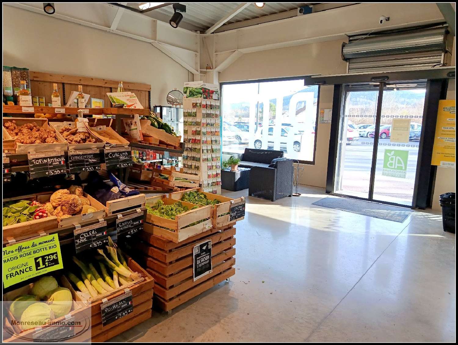 te koop bedrijfsruimte/ kantoor Saint-Nabord Vogezen 3