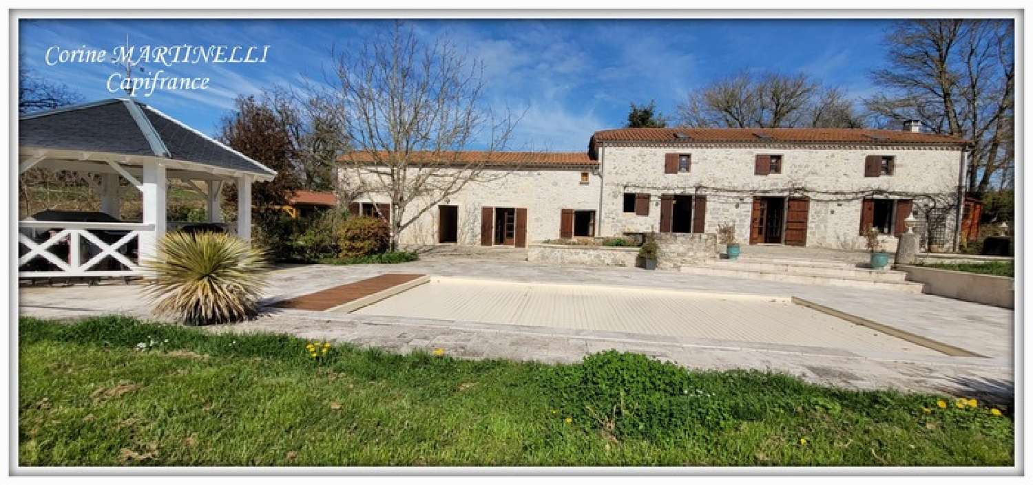 en venta casa rústica Bon-Encontre Lot-et-Garonne 4