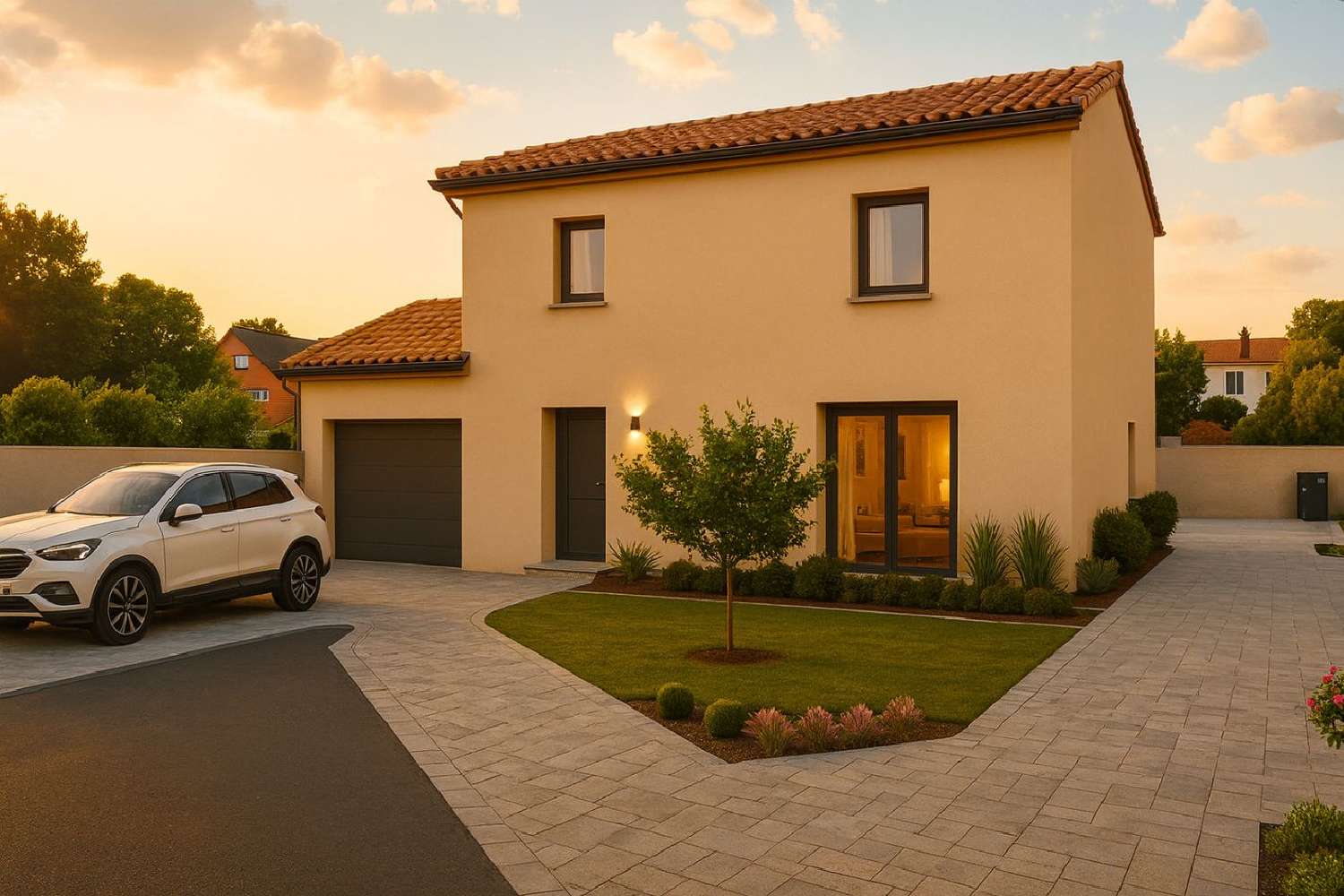  for sale house Communay Rhône 1