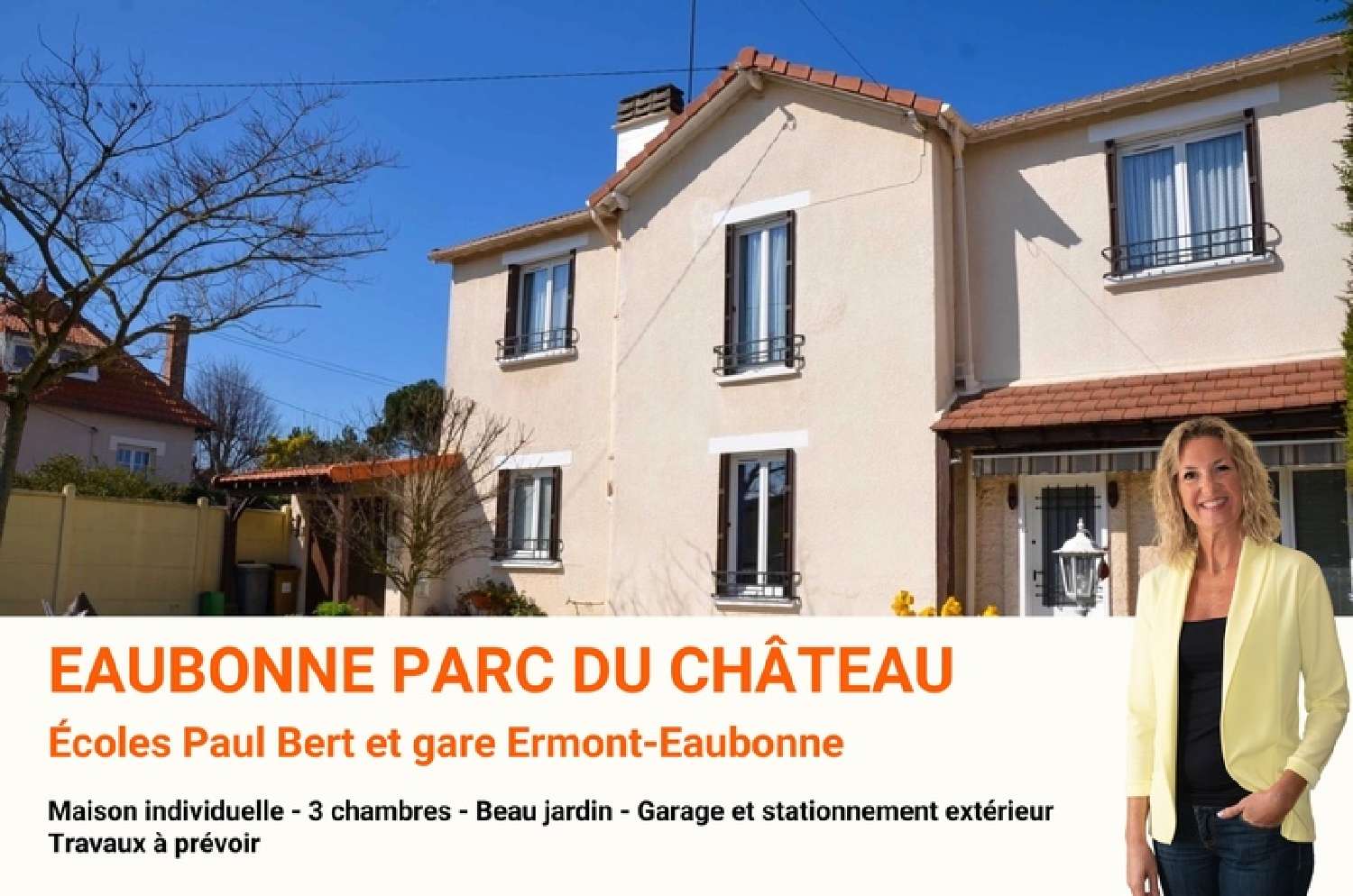  for sale house Eaubonne Val-d'Oise 1