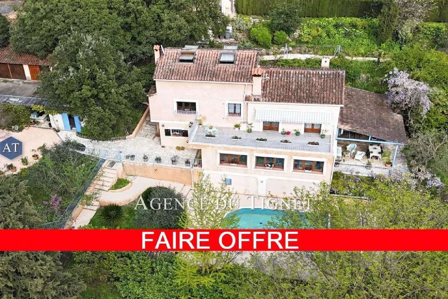 te koop huis Le Tignet Alpes-Maritimes 1