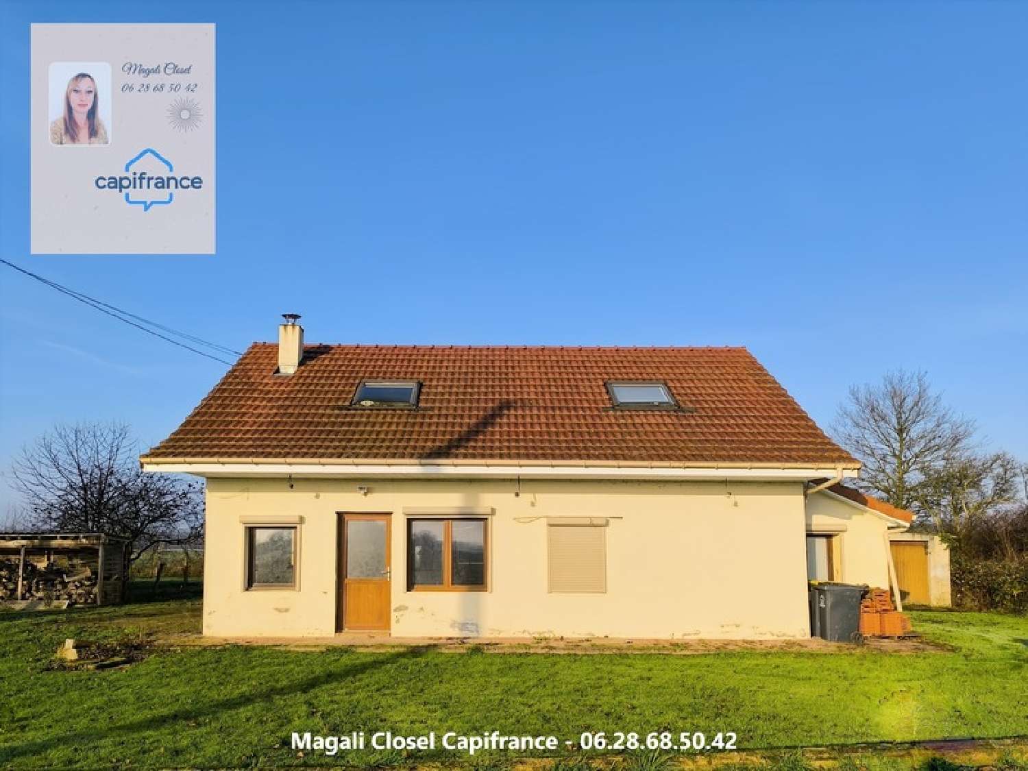 à vendre maison Mervans Saône-et-Loire 2