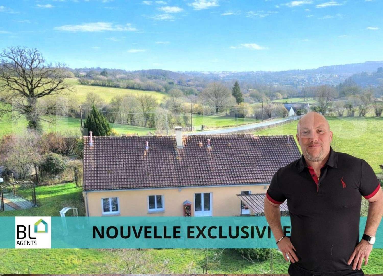  à vendre maison Pruillé-l'Éguillé Sarthe 1