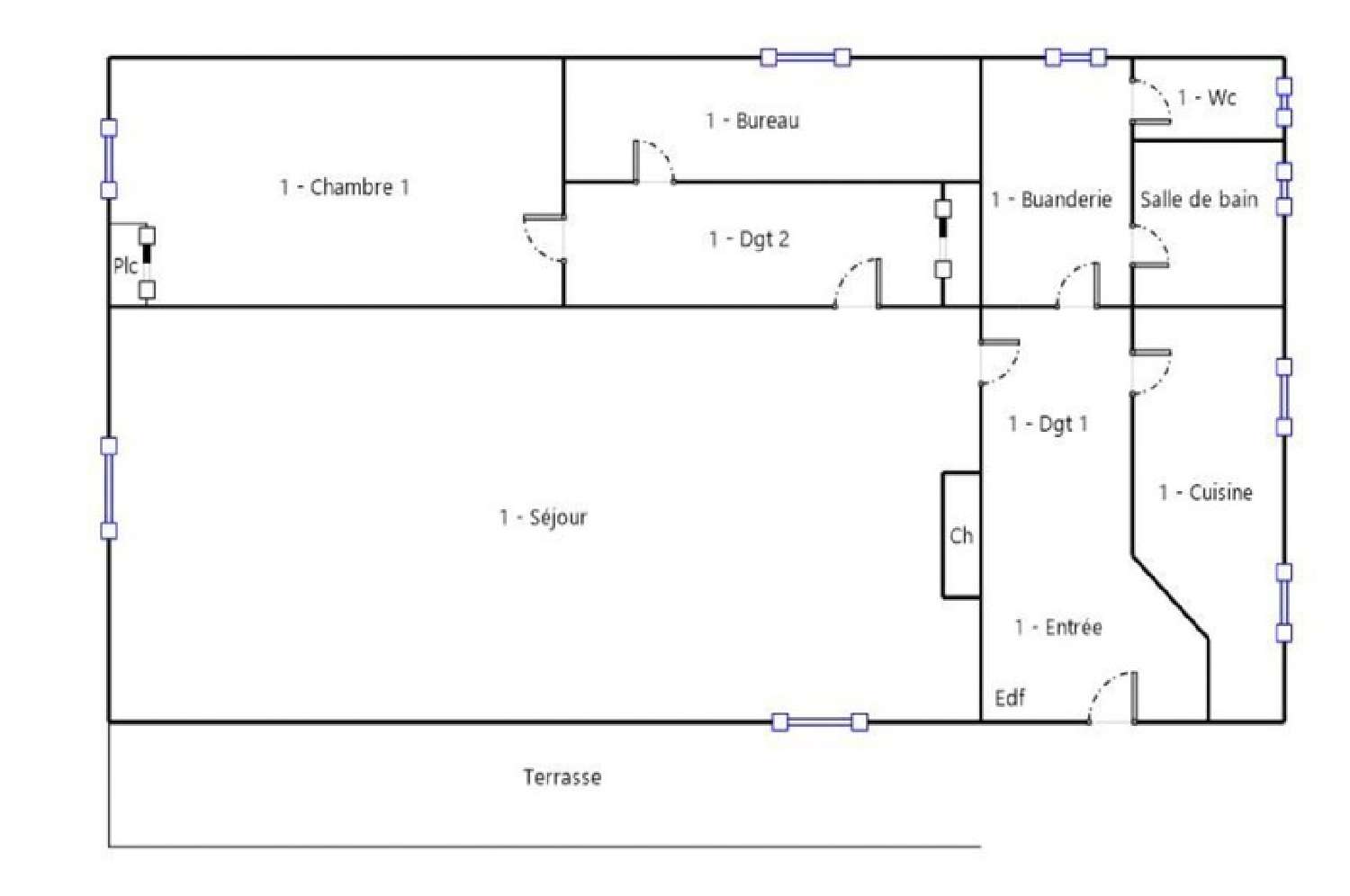  for sale house Valsonne Rhône 5