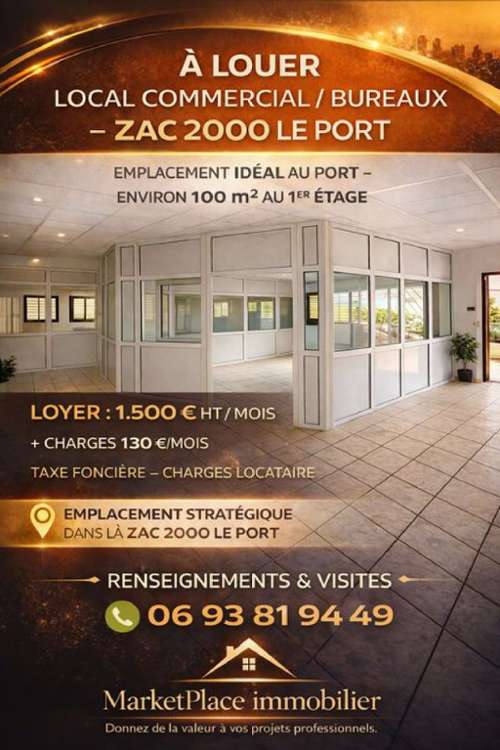 Le Port La Réunion Büro Bild 7285006