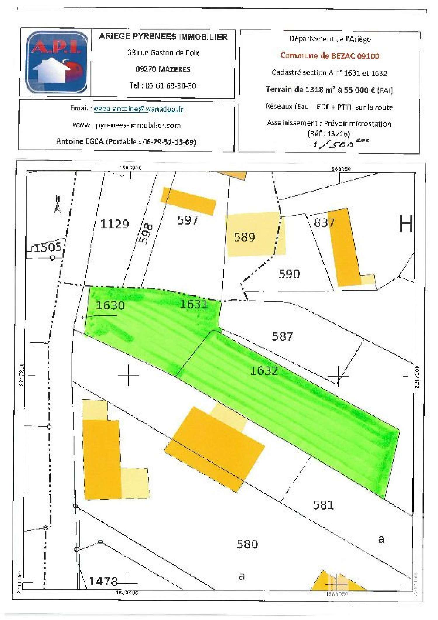  te koop terrein Bézac Ariège 3