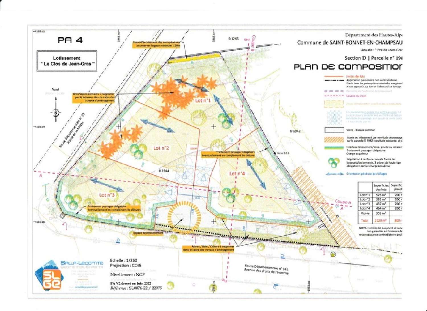  for sale terrain Buissard Hautes-Alpes 3
