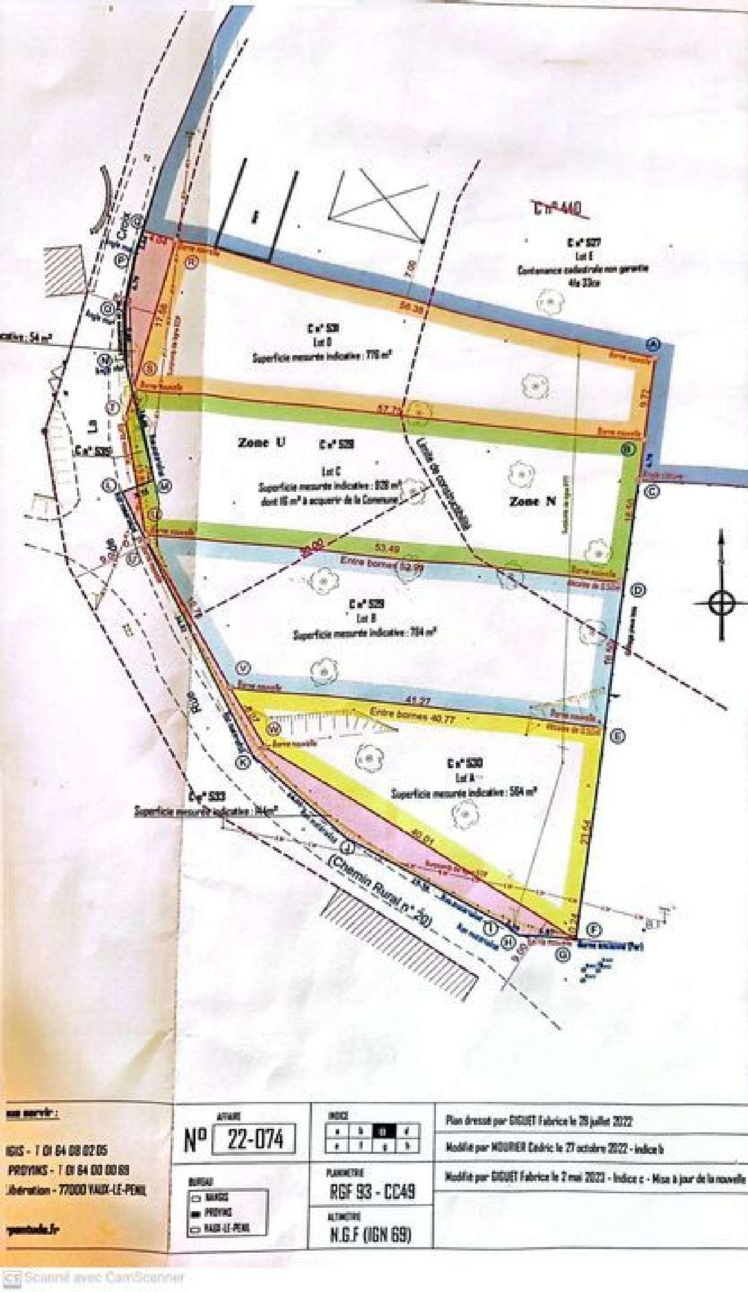en venta terreno Courtacon Seine-et-Marne 1