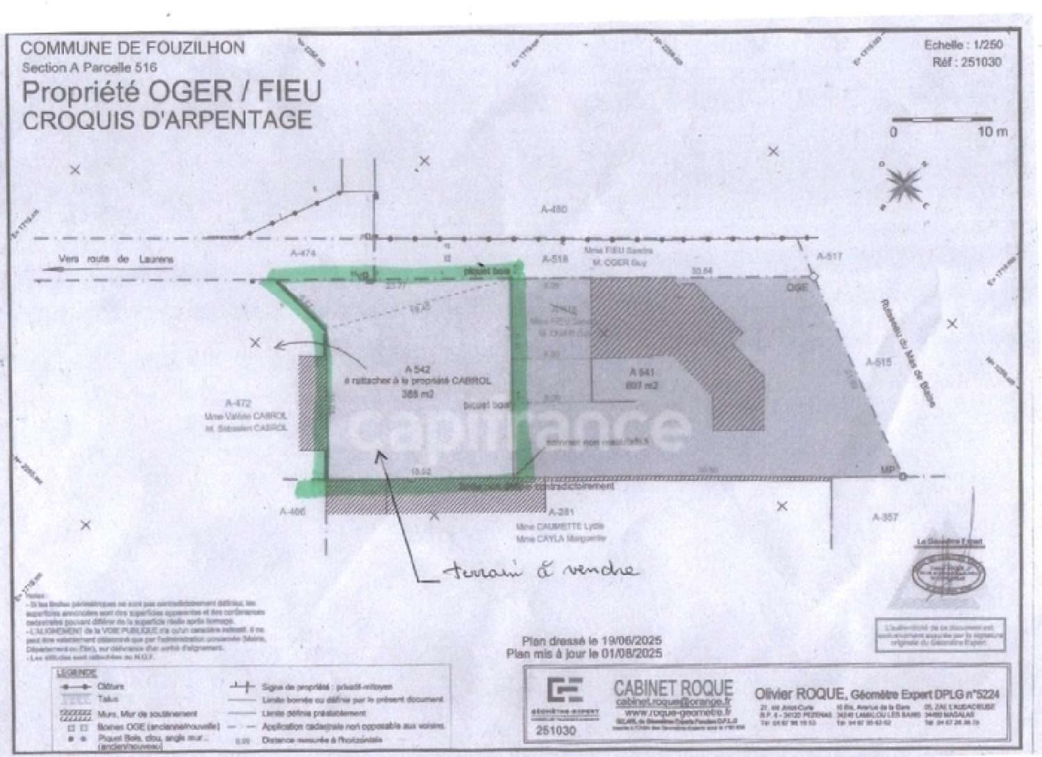 kaufen Grundstück Fouzilhon Hérault 2