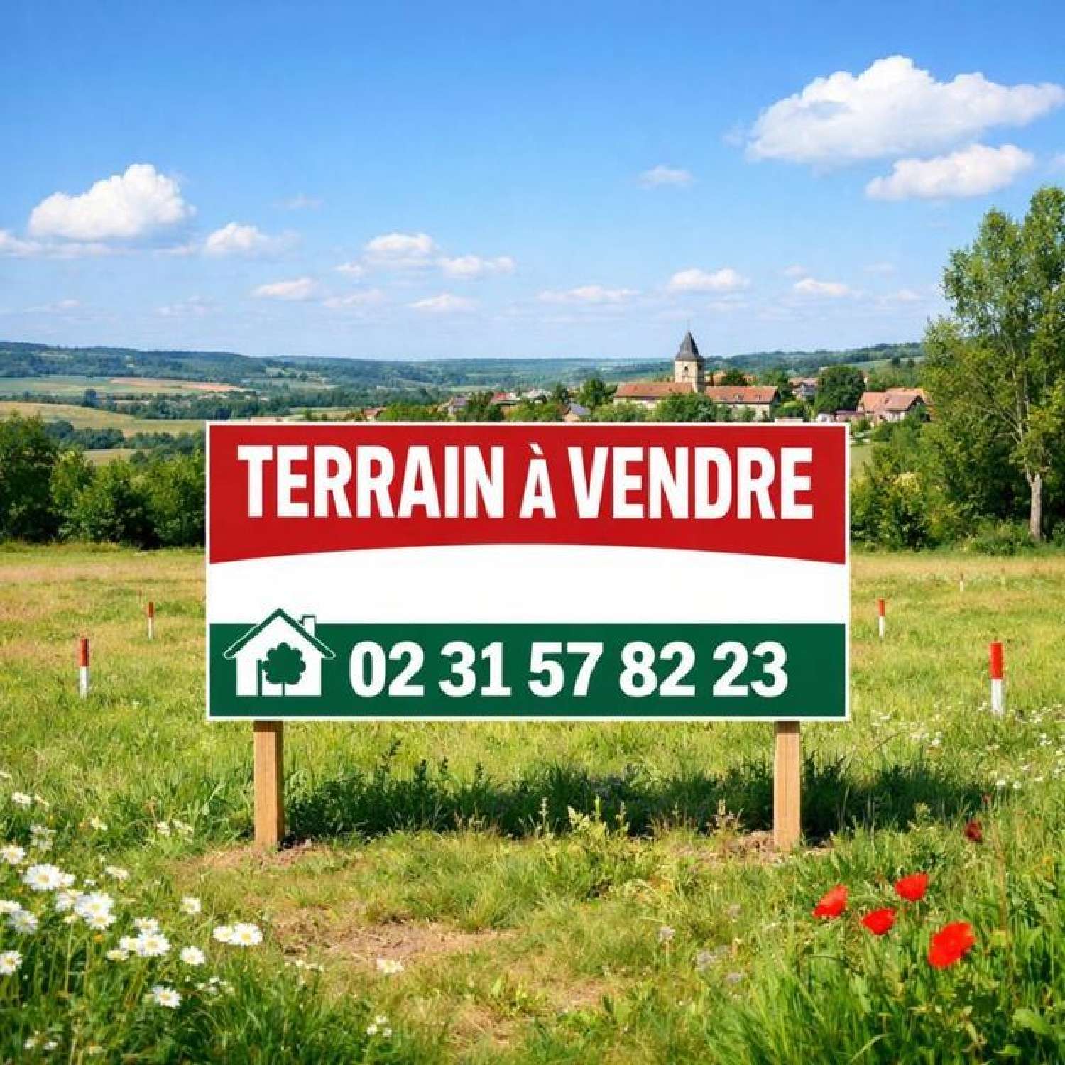  te koop terrein Grainville-sur-Odon Calvados 1