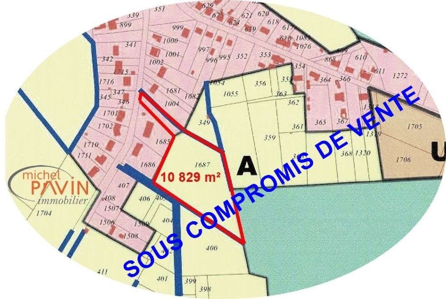  for sale terrain Jouet-sur-l'Aubois Cher 1