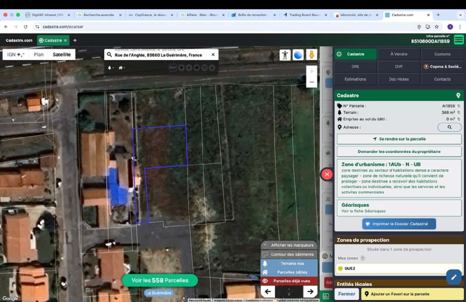  te koop terrein La Guérinière Vendée 1