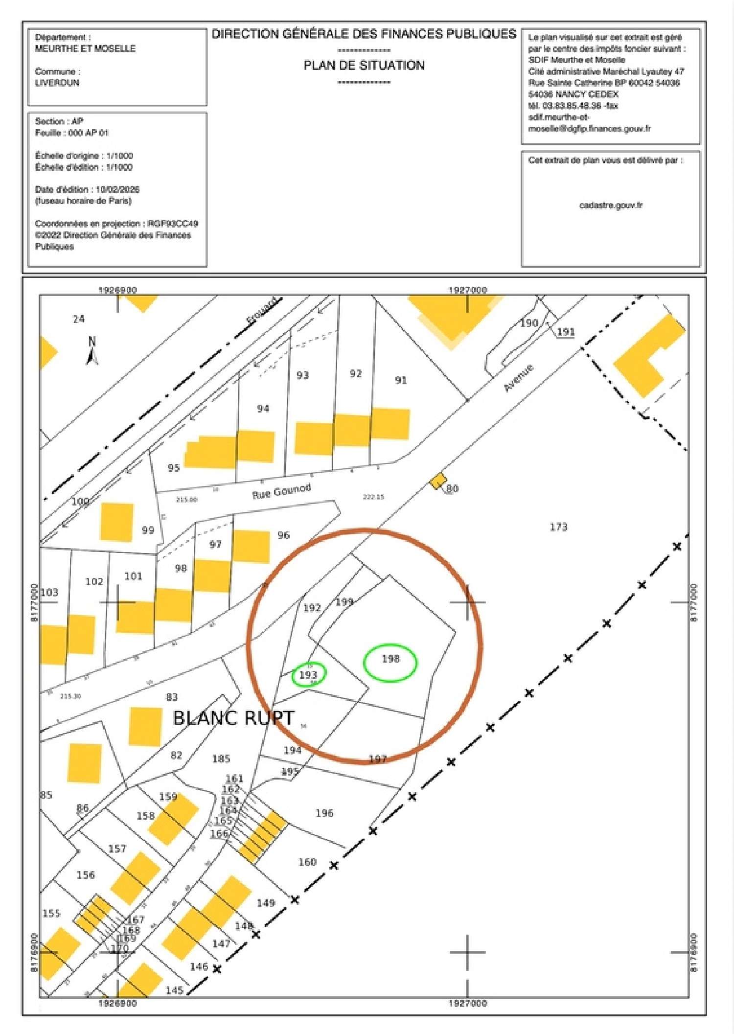  te koop terrein Liverdun Meurthe-et-Moselle 4