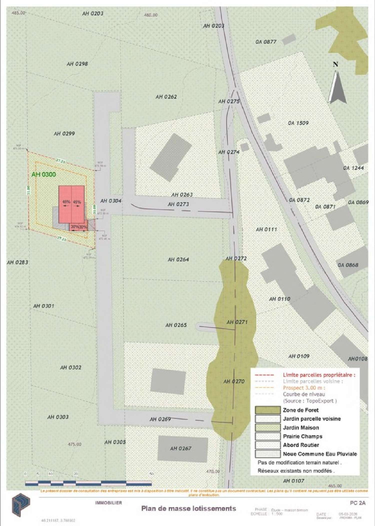  for sale terrain Saint-Martin-d'Estréaux Loire 3