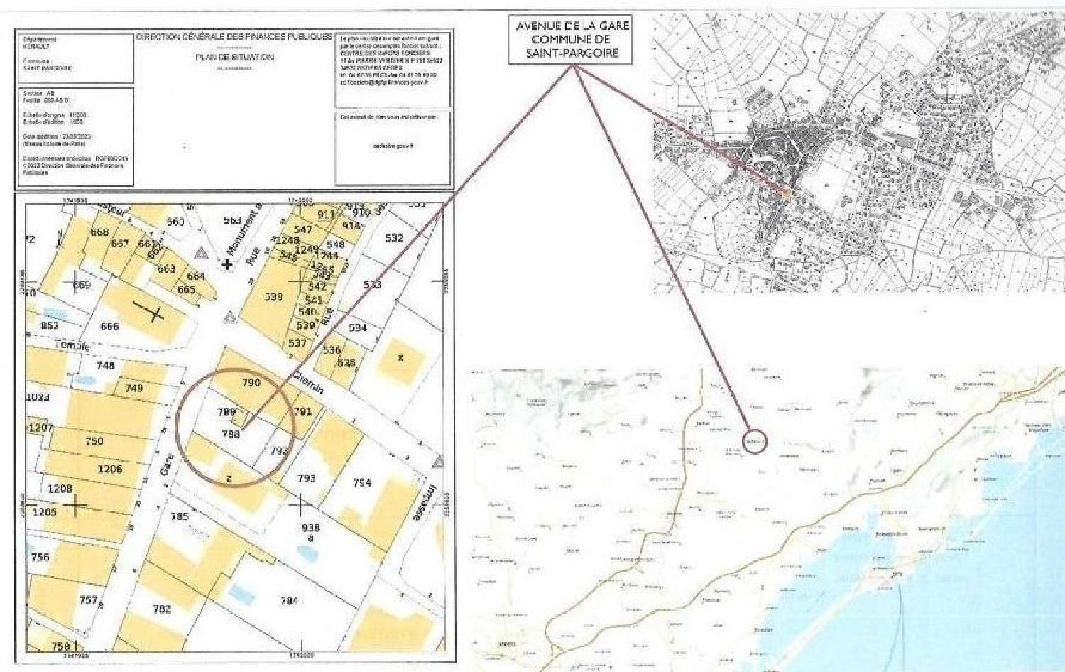  à vendre terrain Saint-Pargoire Hérault 4