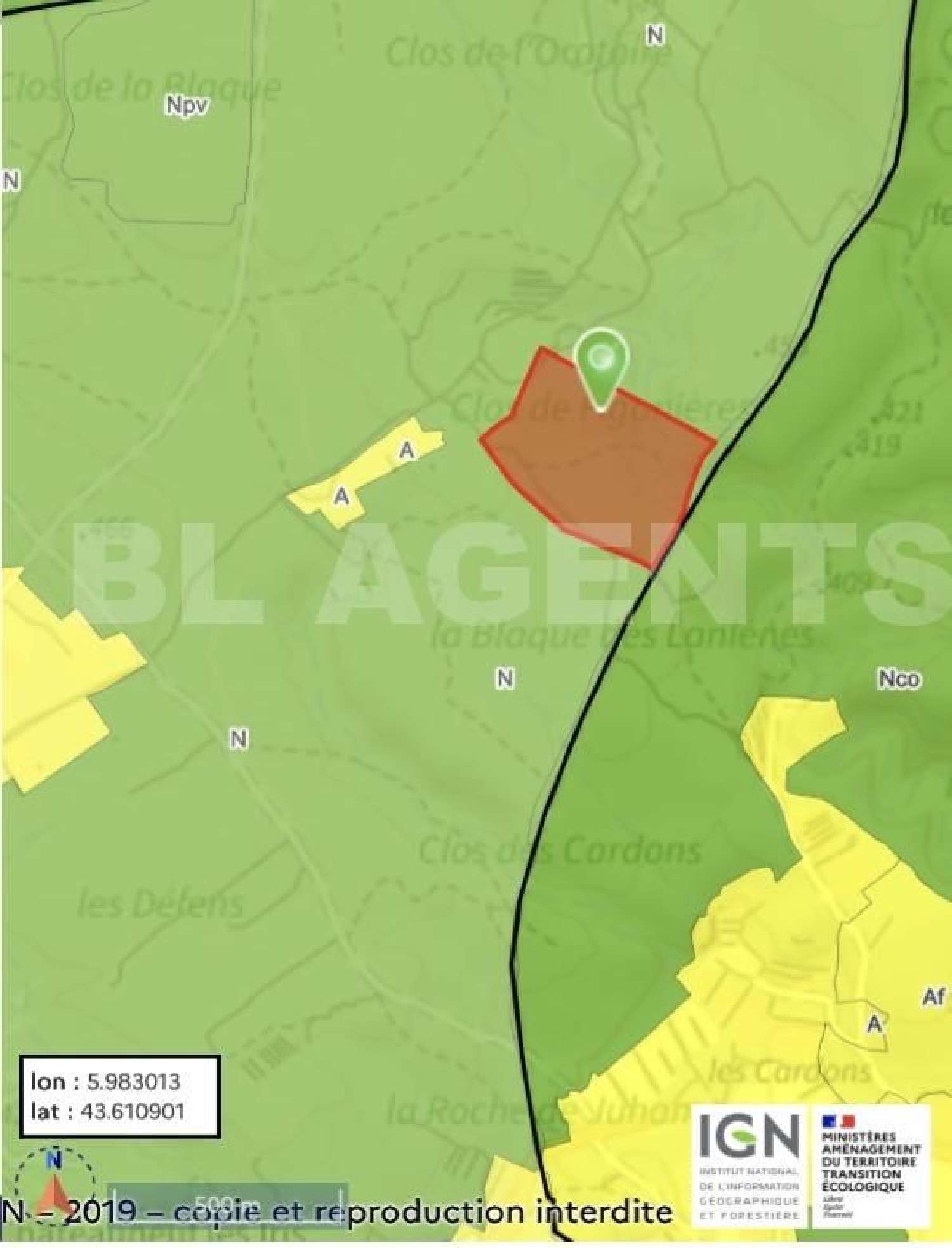  en venta terreno Varages Var 1