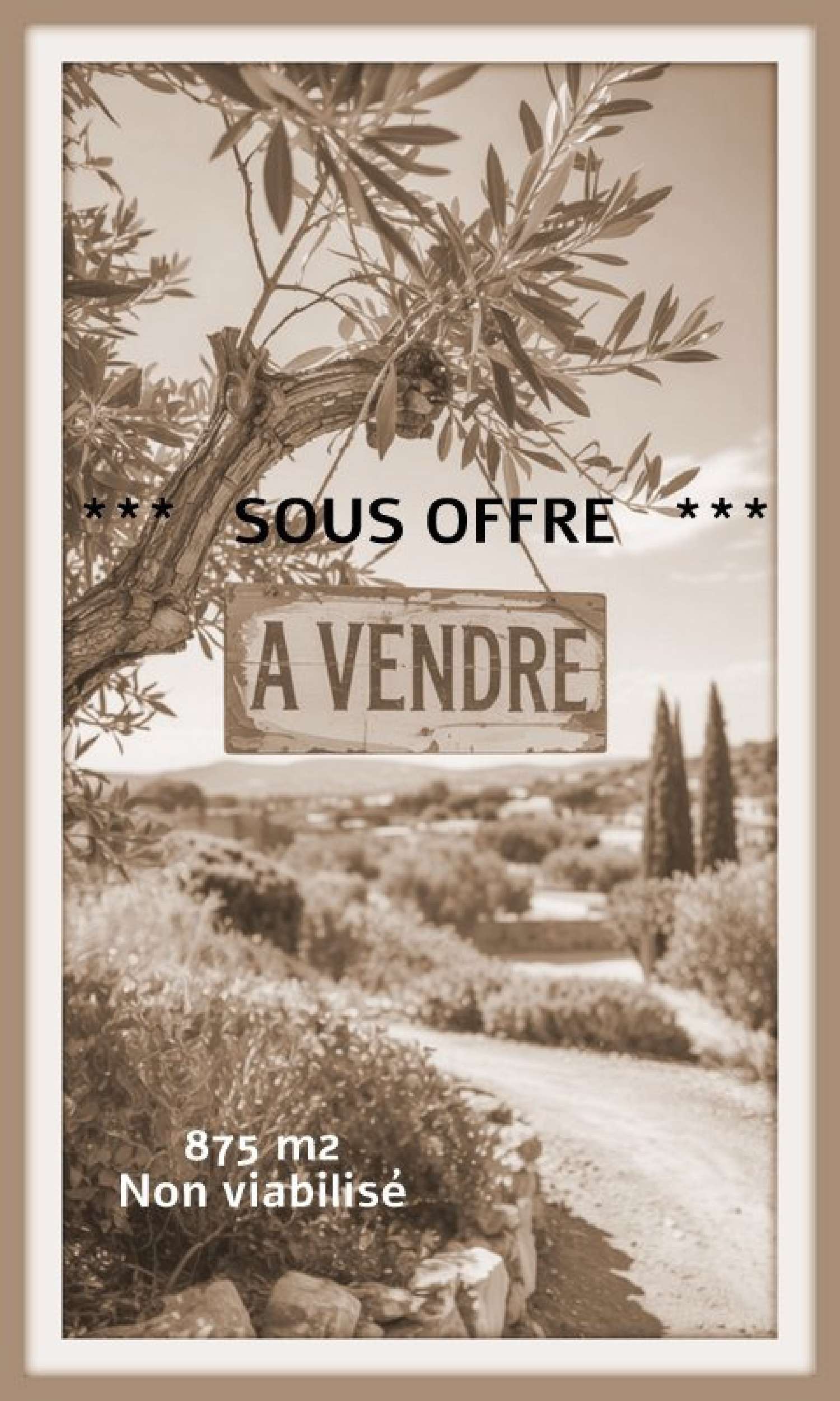  en venta terreno Villespassans Hérault 1