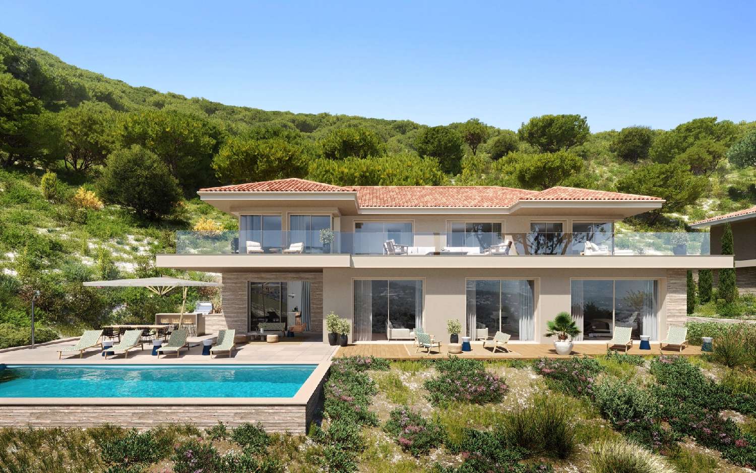 te koop villa Grimaud Var 2