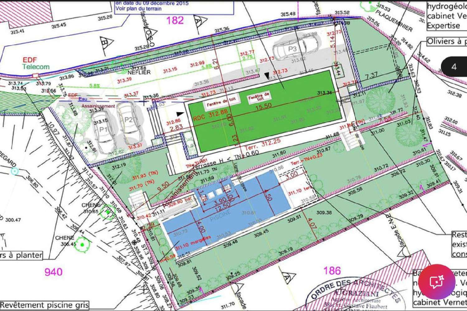 te koop villa La Turbie Alpes-Maritimes 4