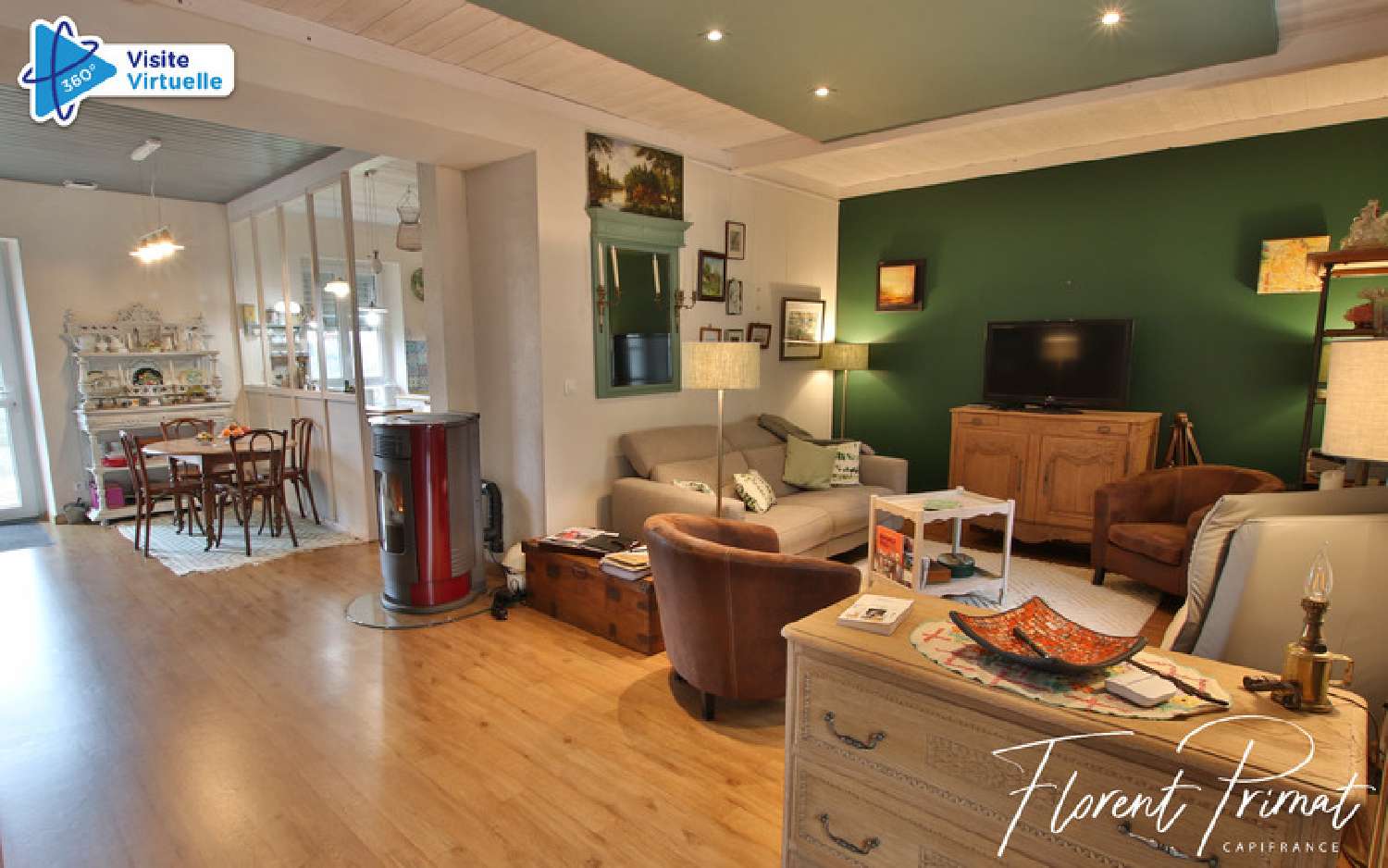 te koop dorpshuis Andert-et-Condon Ain 1