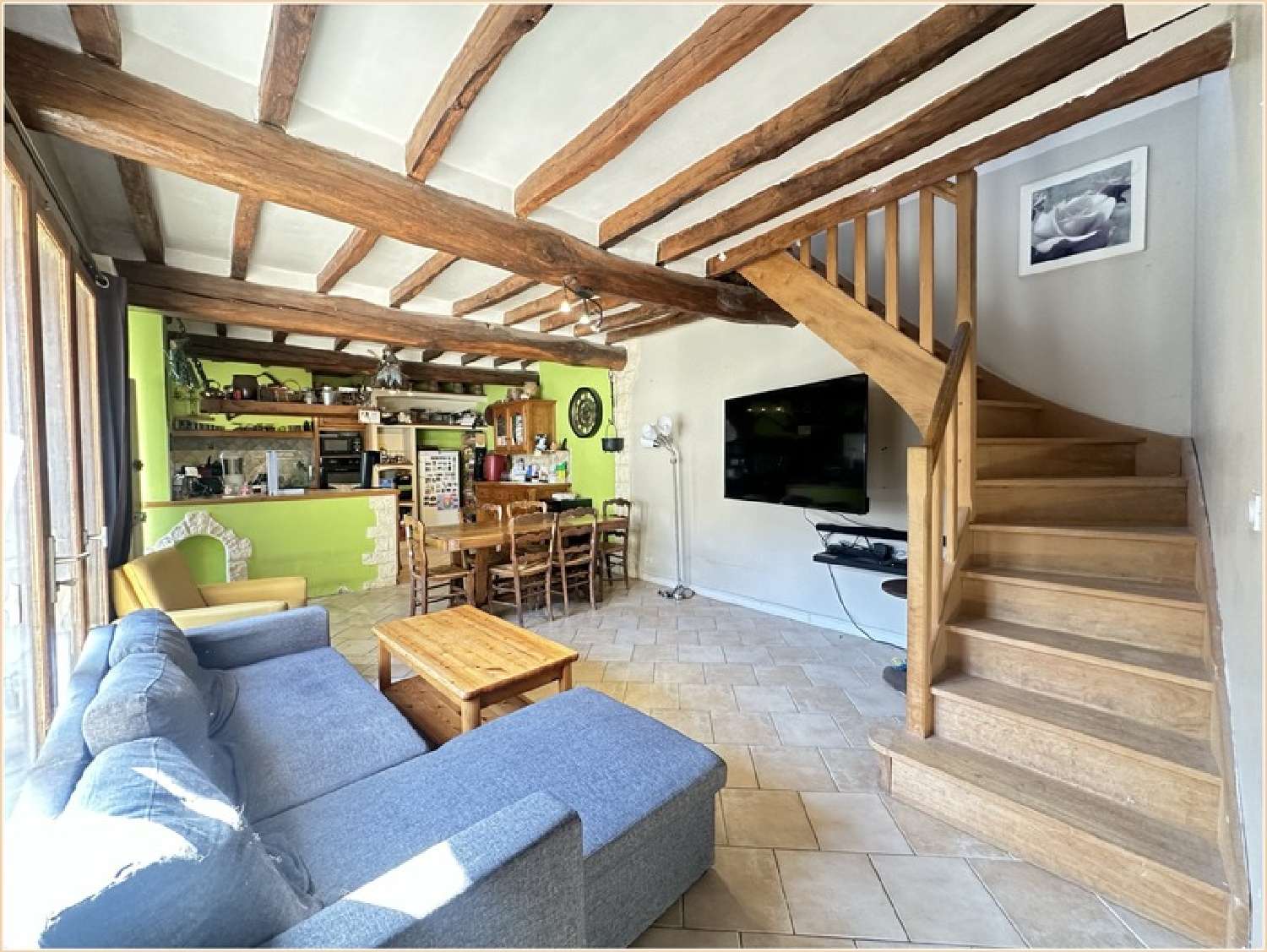 à vendre maison de village Berchères-les-Pierres Eure-et-Loir 2