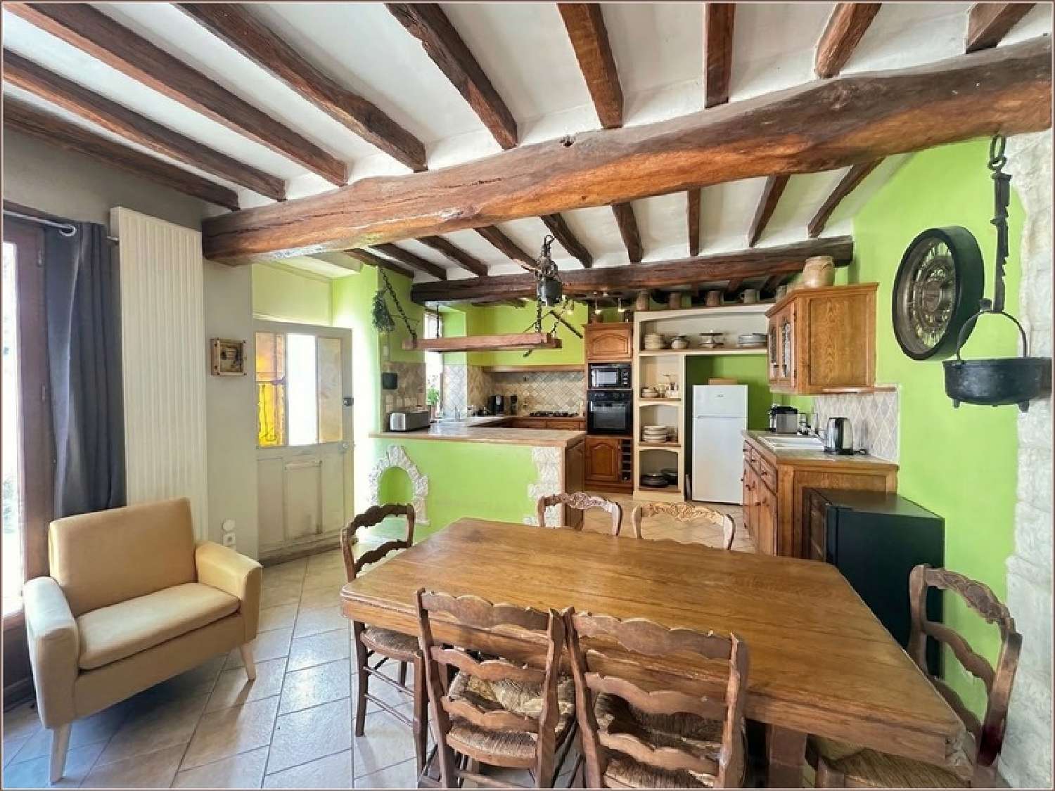 à vendre maison de village Berchères-les-Pierres Eure-et-Loir 3