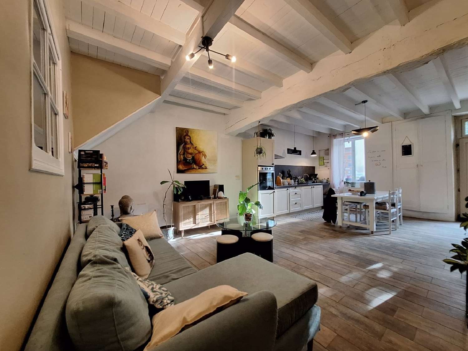  for sale village house Miradoux Gers 1