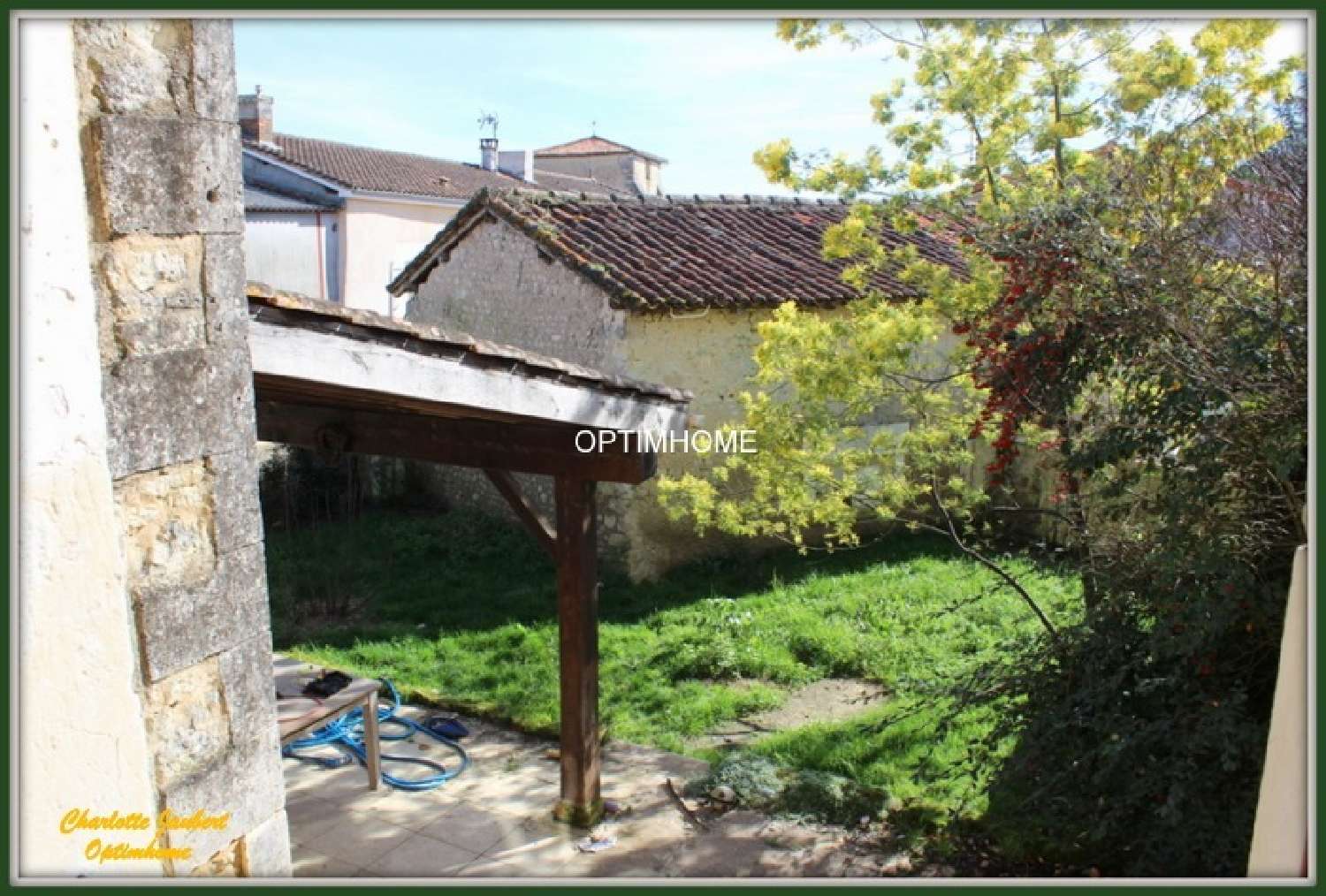  for sale village house Poullignac Charente 5