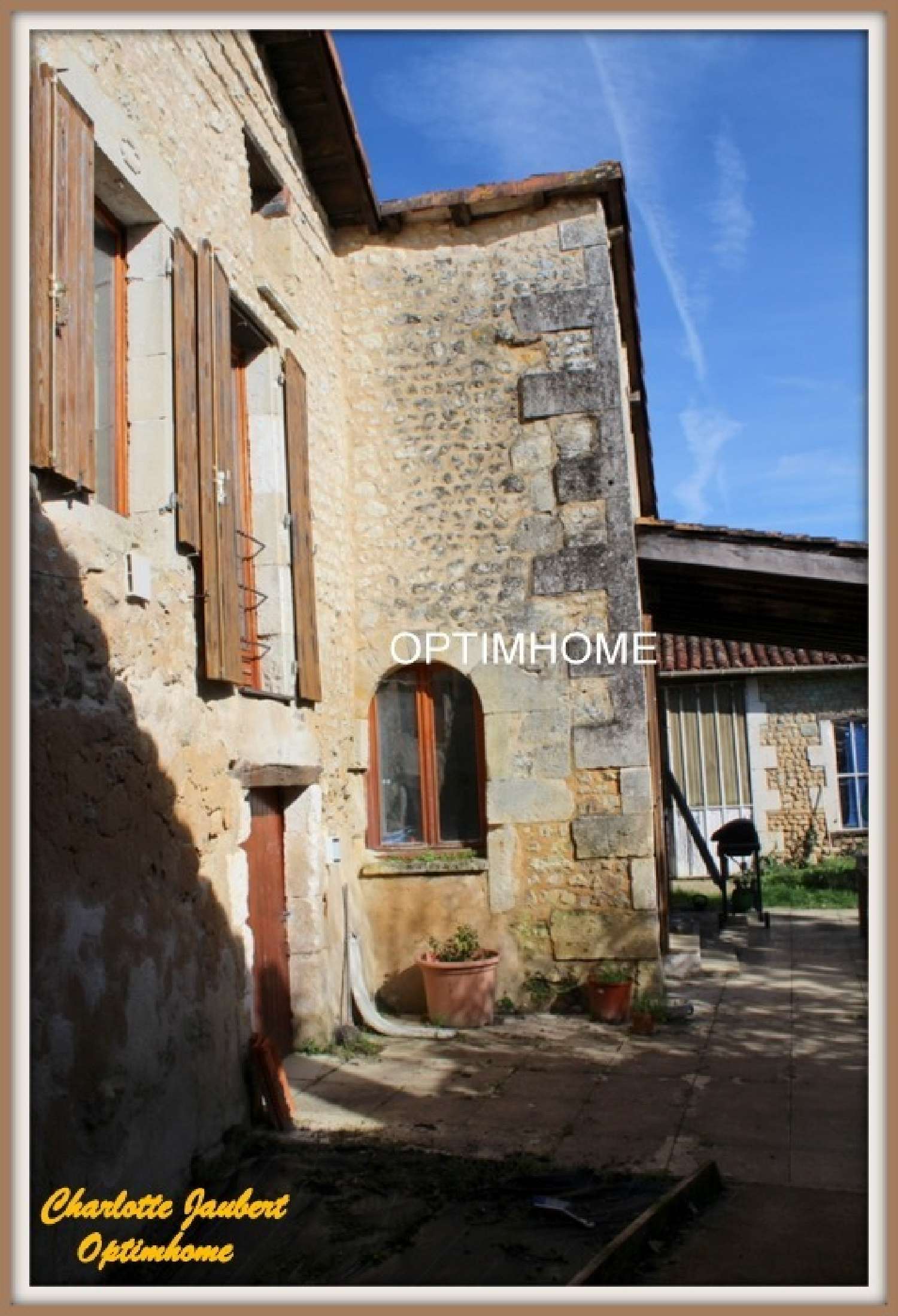 for sale village house Poullignac Charente 6
