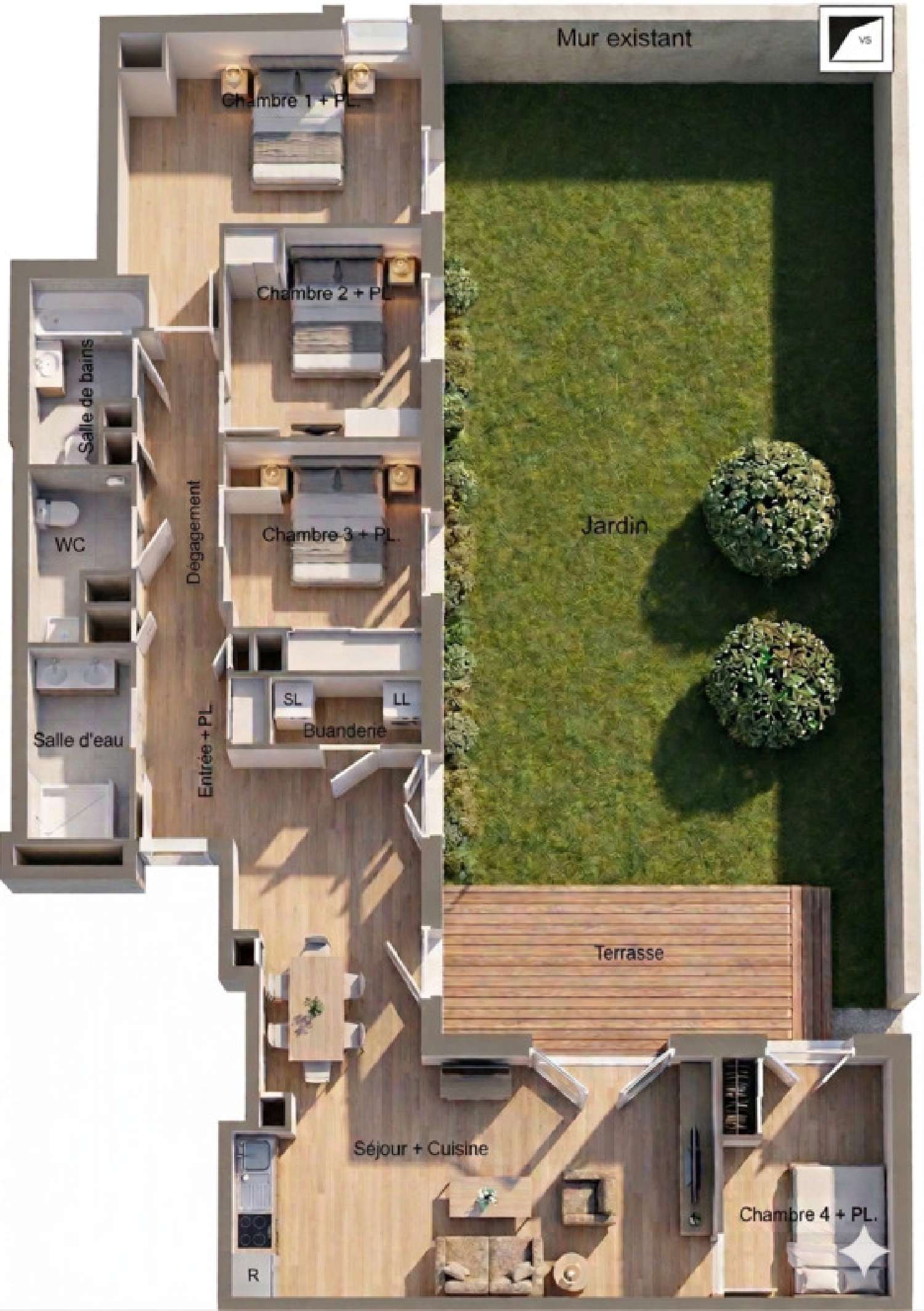  kaufen Wohnung/ Apartment Aubervilliers Seine-Saint-Denis 1