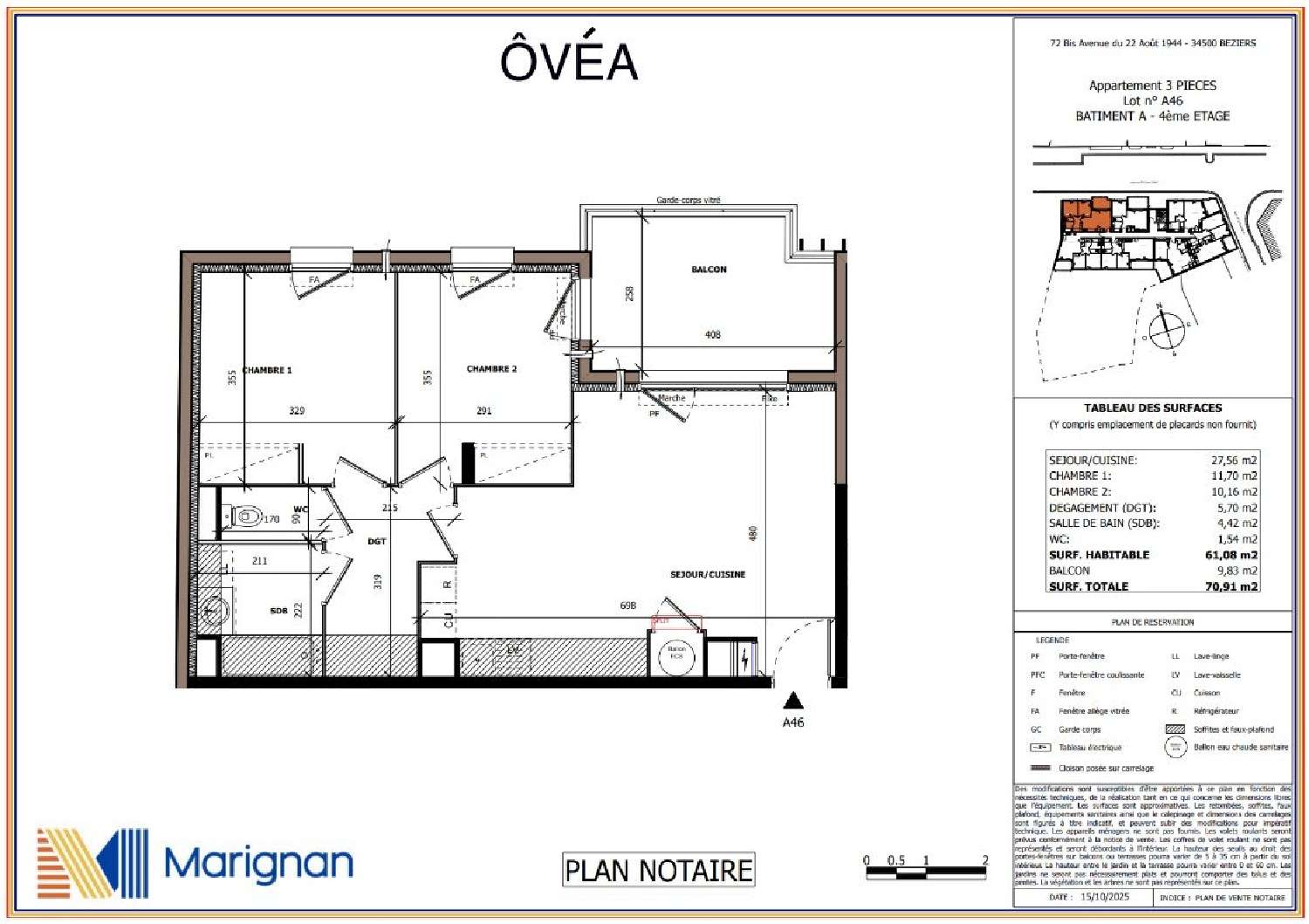  te koop appartement Béziers Hérault 5