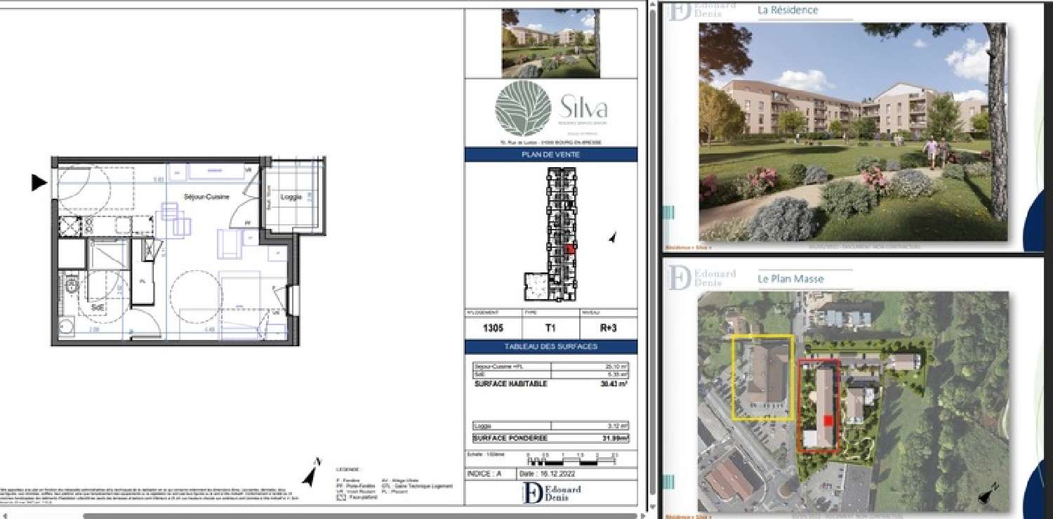  à vendre appartement Bourg-en-Bresse Ain 4