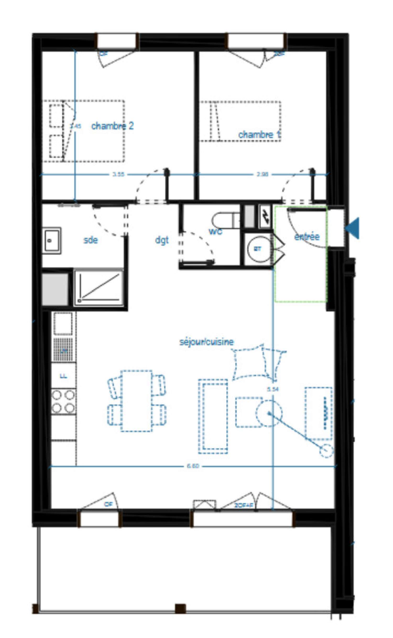  kaufen Wohnung/ Apartment Cestas Gironde 3