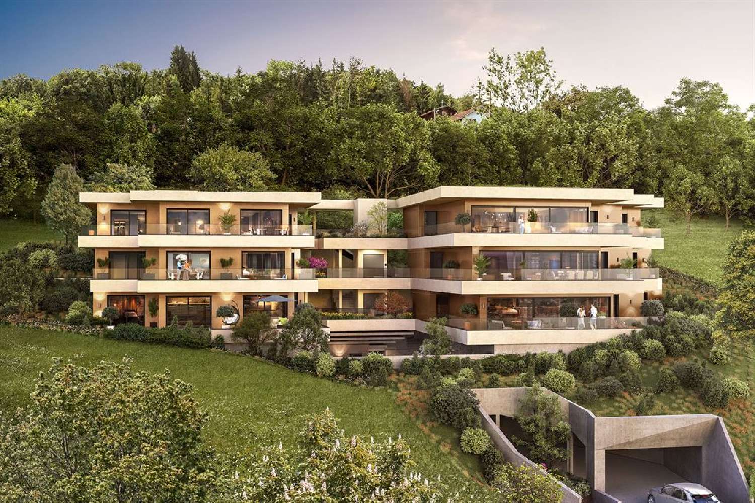 te koop appartement Évian-les-Bains Haute-Savoie 3