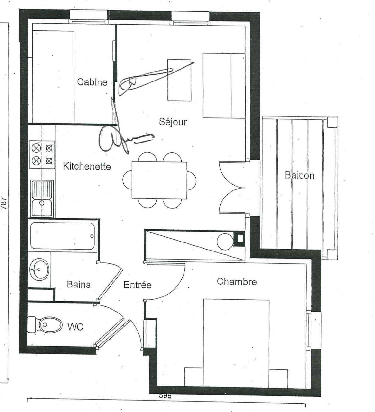  for sale apartment Font-Romeu-Odeillo-Via Pyrénées-Orientales 3