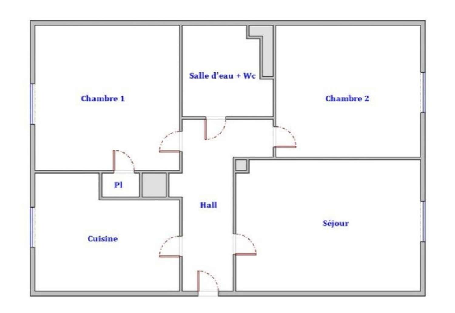  en venta apartamento Fontaine Isère 8
