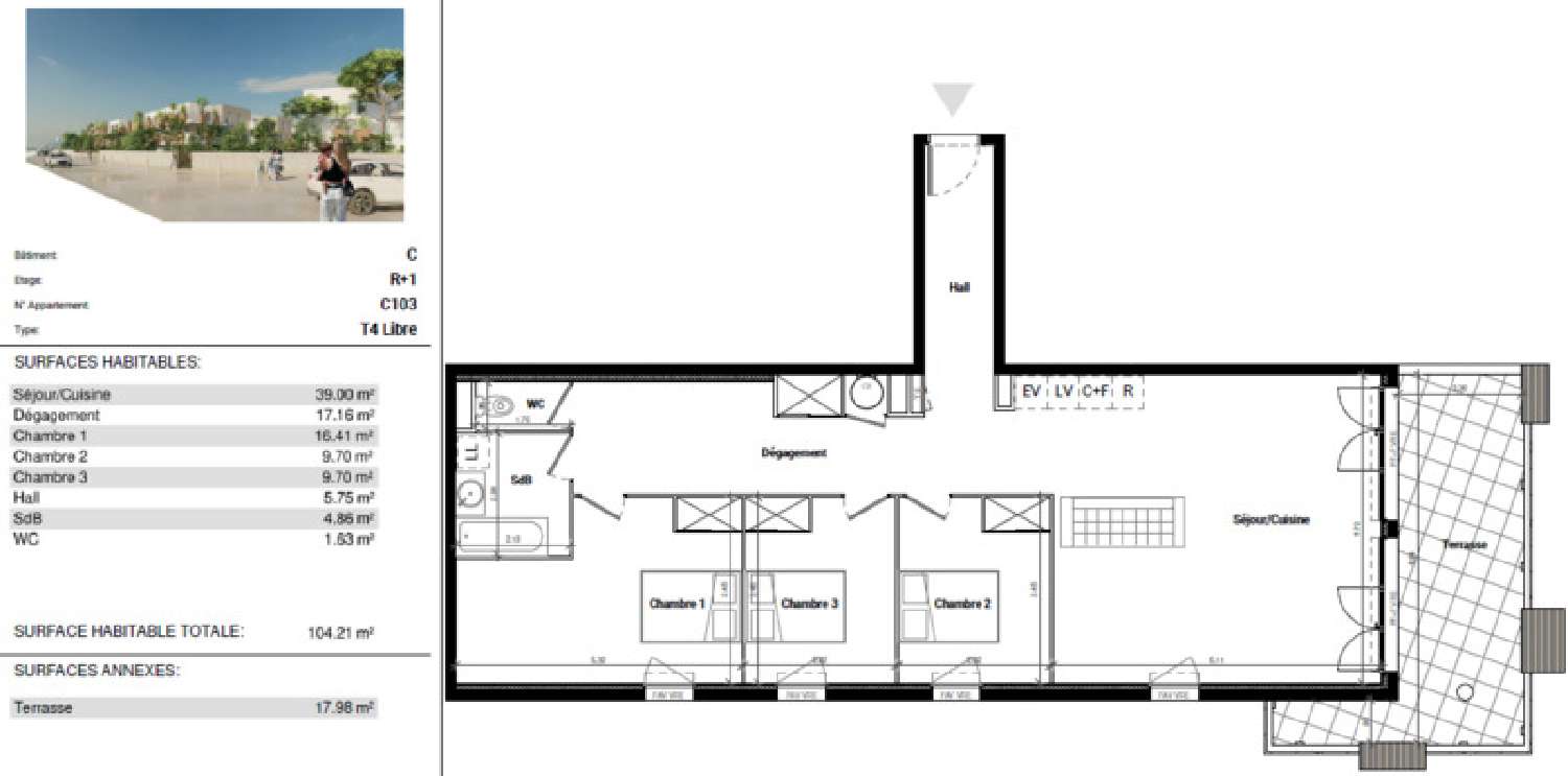  te koop appartement Frontignan Hérault 2