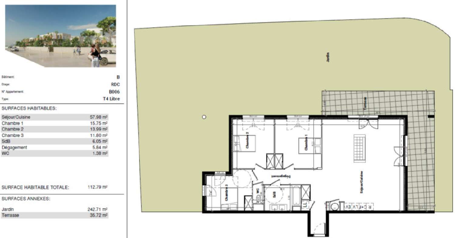  en venta apartamento Frontignan Hérault 6