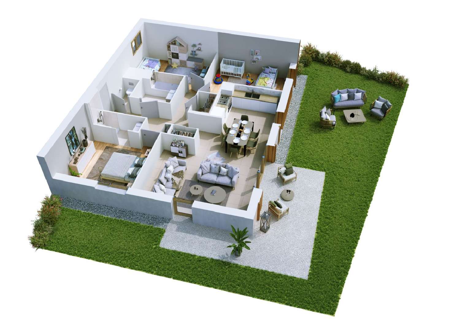  à vendre appartement La Rivière-Enverse Haute-Savoie 3