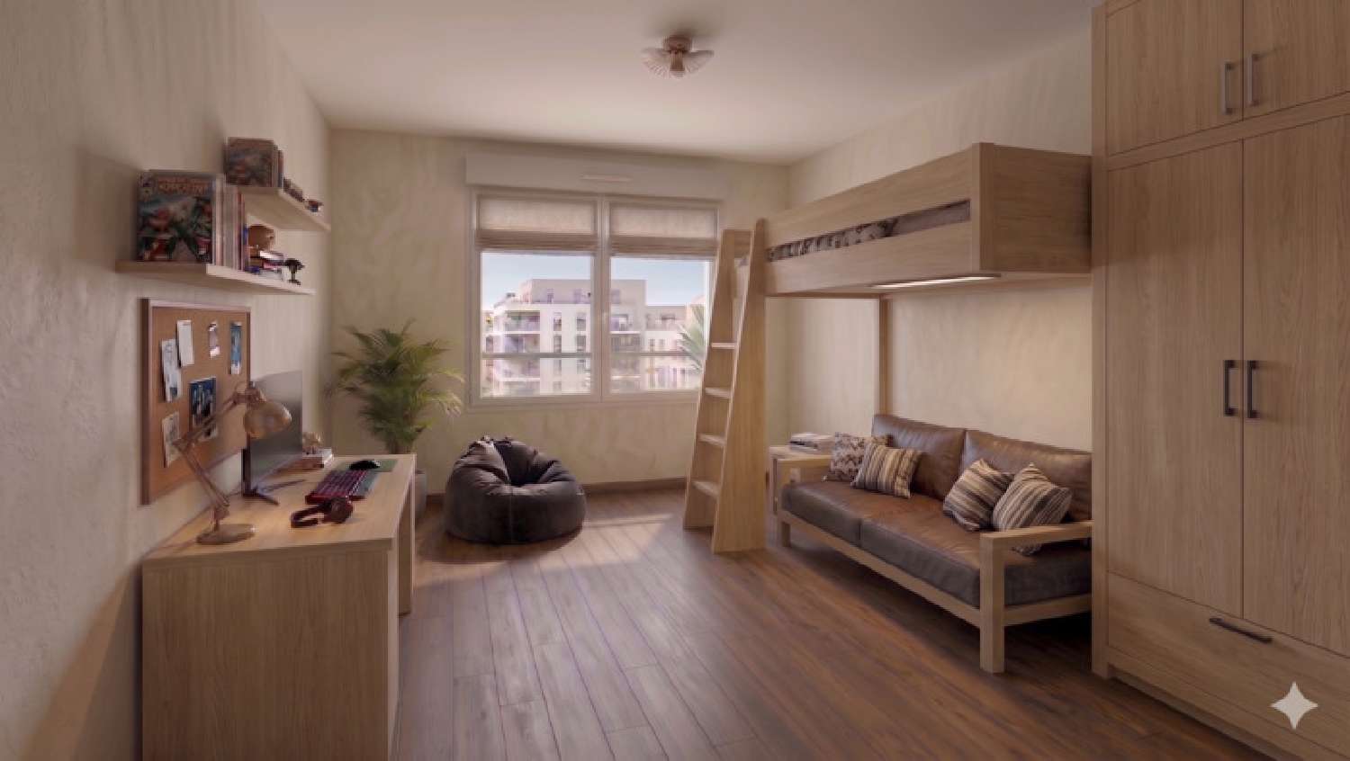  for sale apartment Le Pré-Saint-Gervais Seine-Saint-Denis 4