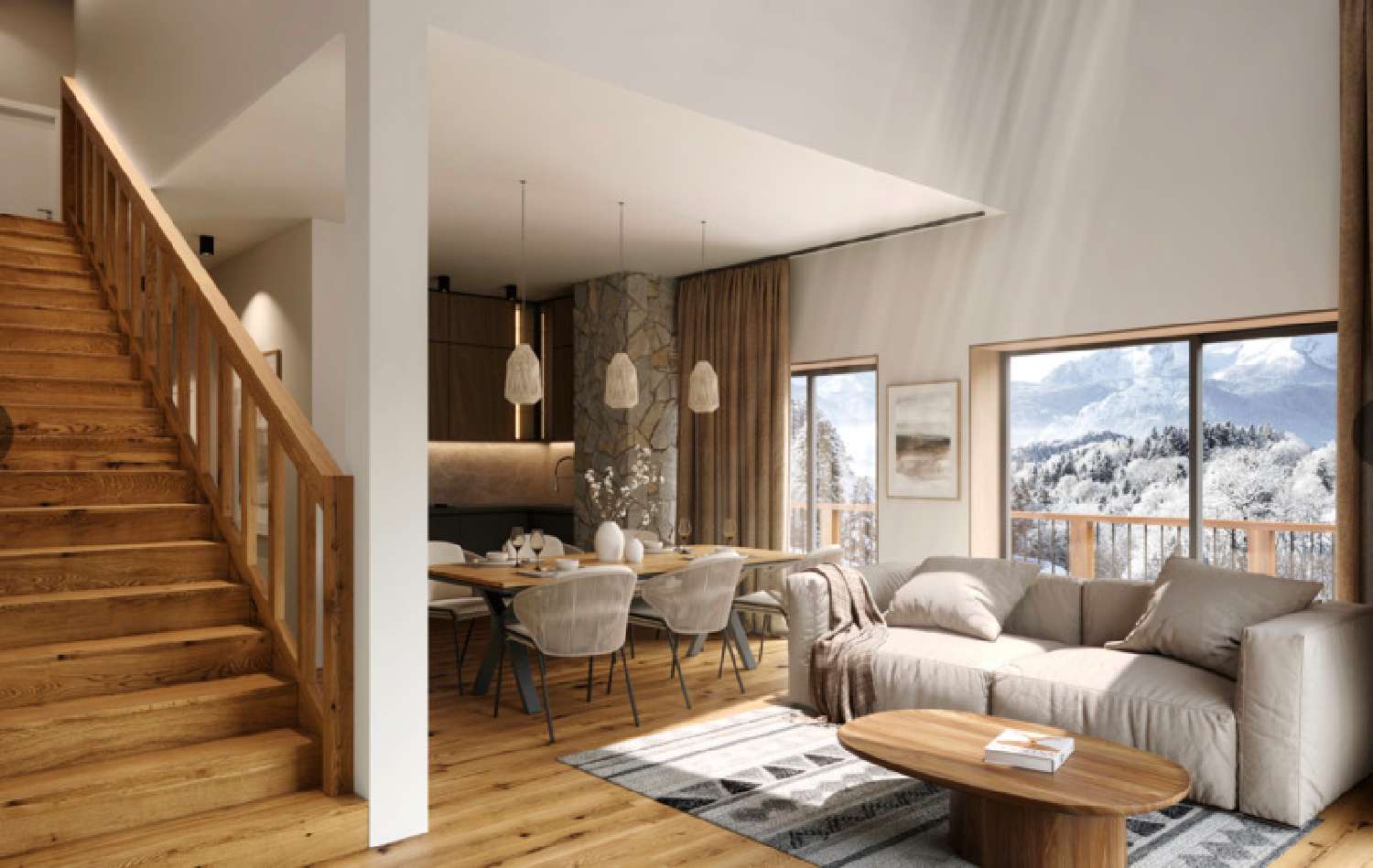  à vendre appartement Les Houches Haute-Savoie 1