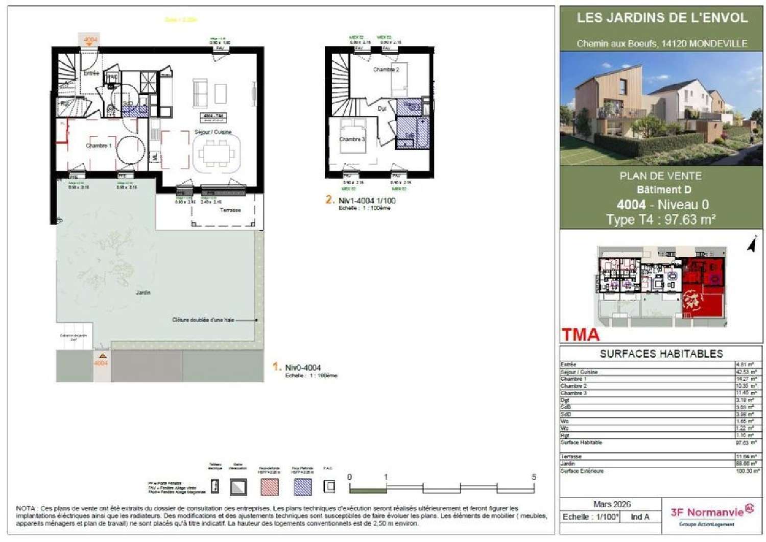 te koop appartement Mondeville Calvados 1