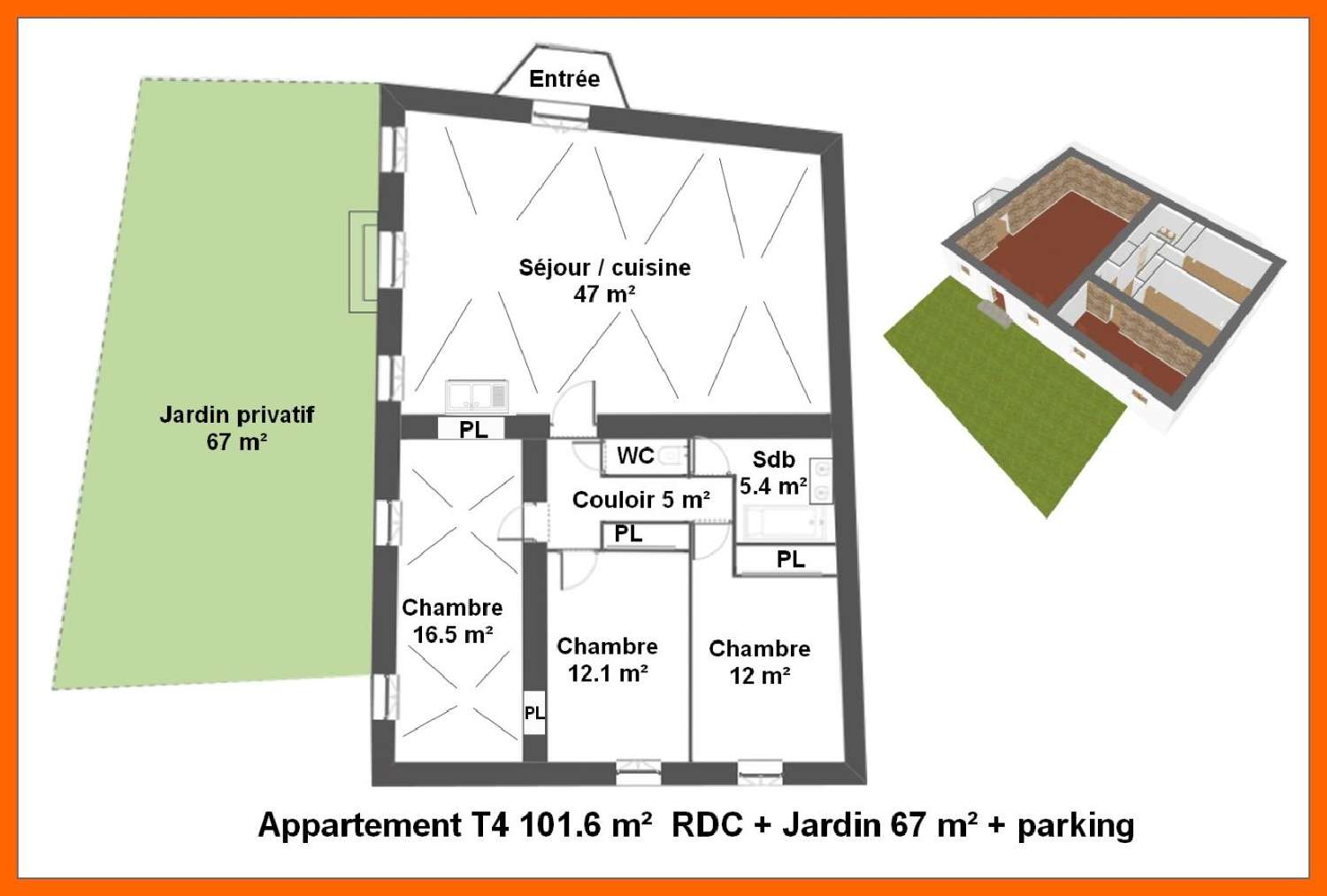  te koop appartement Montluel Ain 4