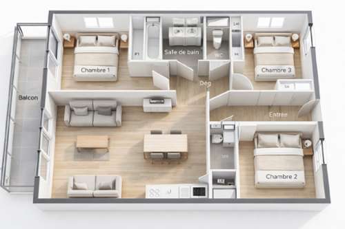 Montrabé Haute-Garonne Wohnung/ Apartment Bild 7315254