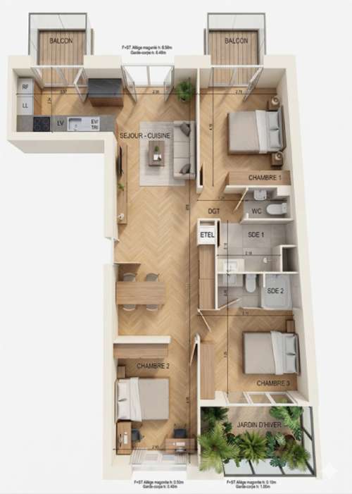 Montreuil Seine-Saint-Denis Wohnung/ Apartment Bild 7320045