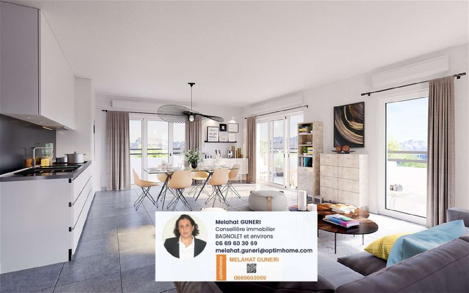  à vendre appartement Montreuil Seine-Saint-Denis 1