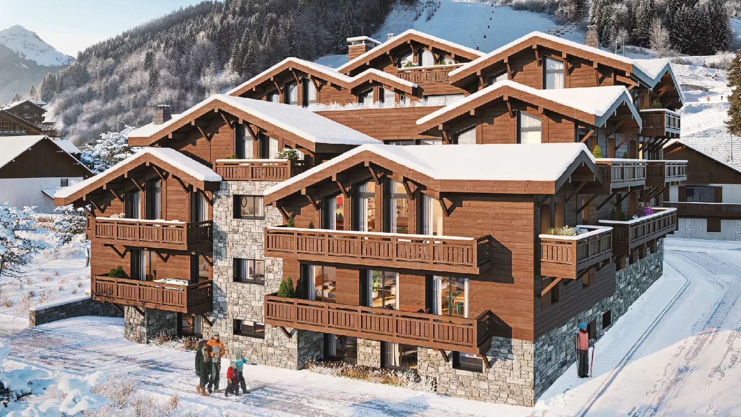 te koop appartement Morzine Haute-Savoie 3