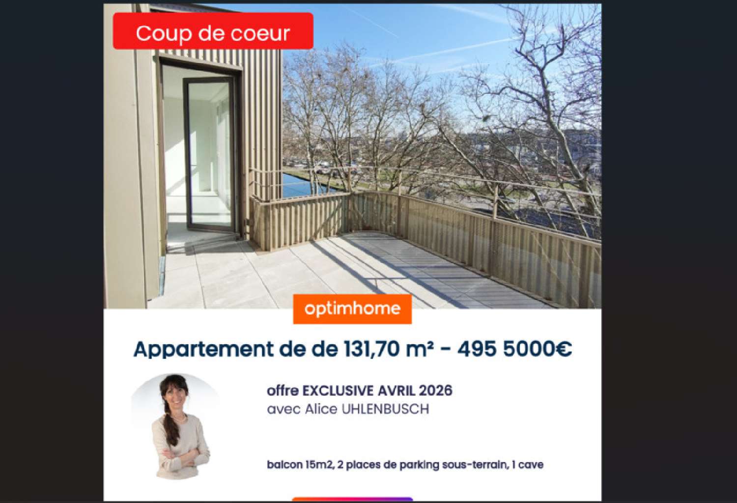  à vendre appartement Mulhouse Haut-Rhin 1