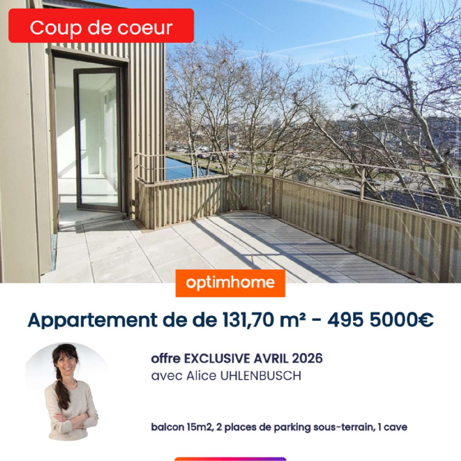  à vendre appartement Mulhouse Haut-Rhin 5