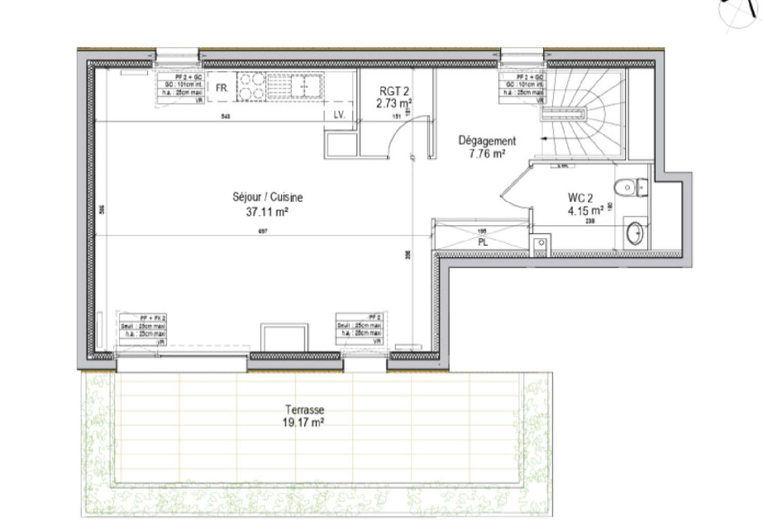  te koop appartement Nancy Meurthe-et-Moselle 5